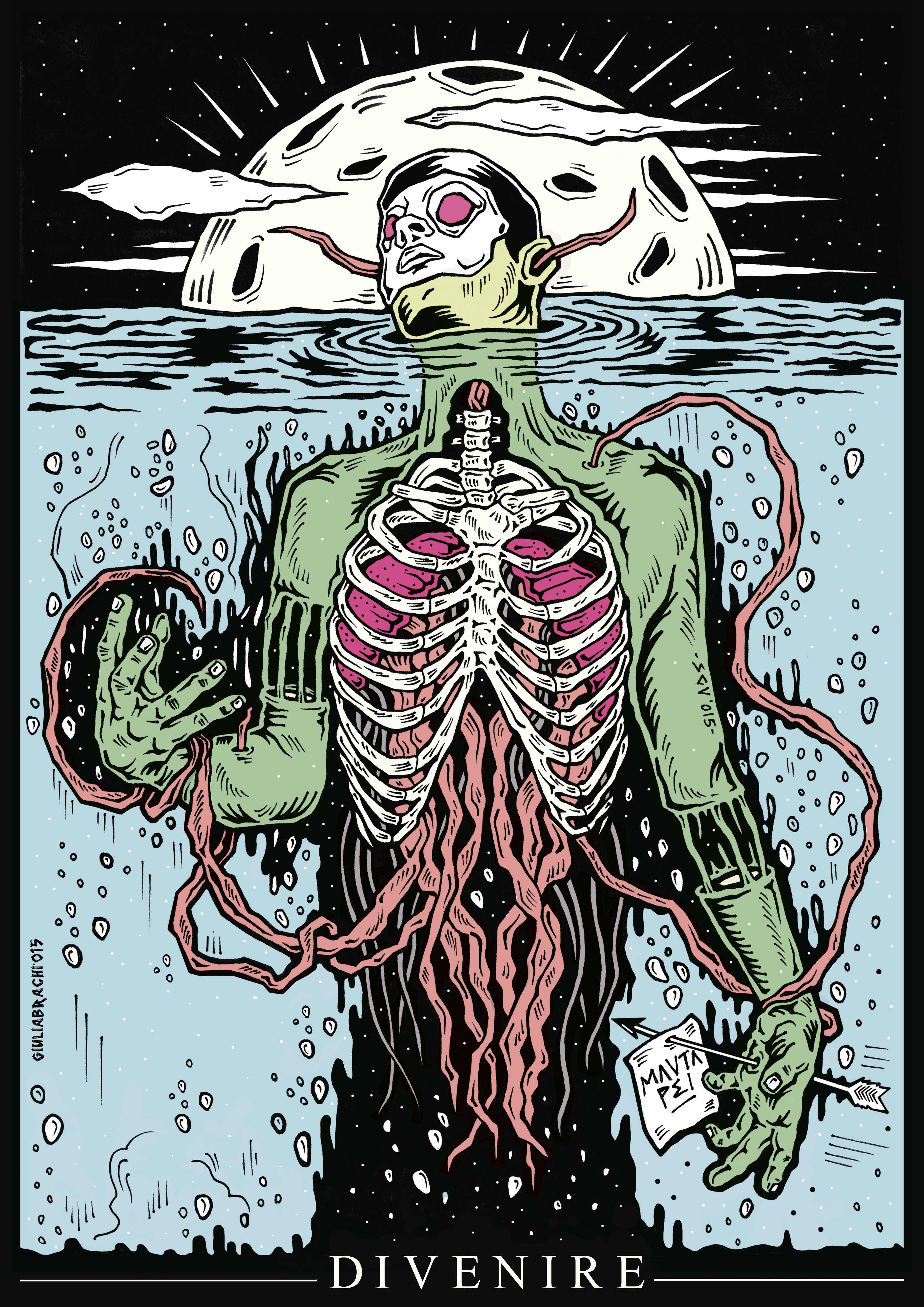 Eraclito un racconto di B. Bendinelli illustrazione di G. Brachi