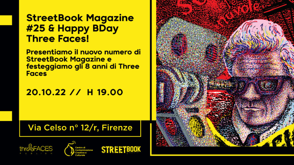 StreetBook Magazine #25 & Happy BDay Three Faces || 20.10.2022